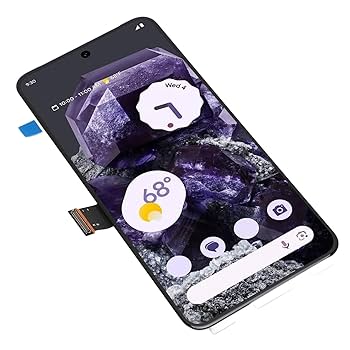 Google Pixel 8a 黒色 画面紫の線あり Google Pixel 8a 黒色 画面紫の線あり